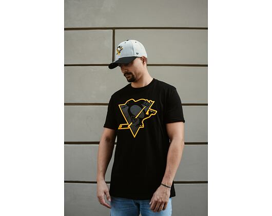 Triko '47 Brand NHL Pittsburgh Penguins Imprint '47 ECHO Tee Jet Black