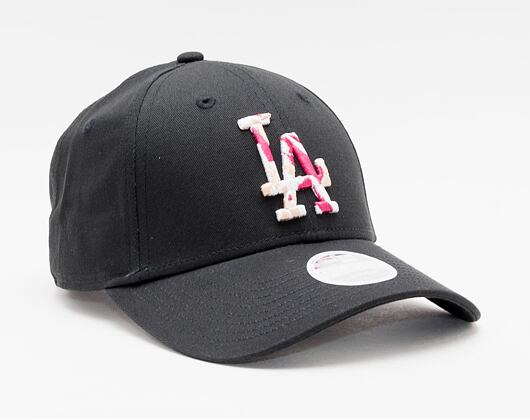 Dámská kšiltovka New Era 9FORTY Womens MLB Camo Infill Los Angeles Dodgers Strapback Black