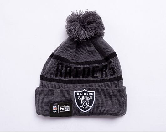 Kulich New Era NFL Jake Cuff Knit Las Vegas Raiders Grey