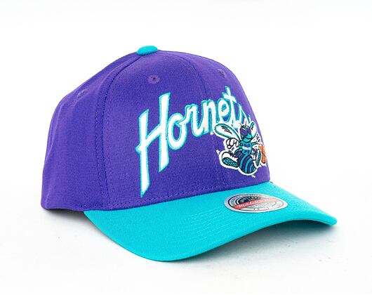 Kšiltovka Mitchell & Ness Charlotte Hornets Arched Script 2 Tone 110 Snapback Black / Green