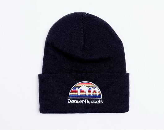 Kulich Mitchell & Ness Denver Nuggets HWC Team Logo Cuff Knit Black