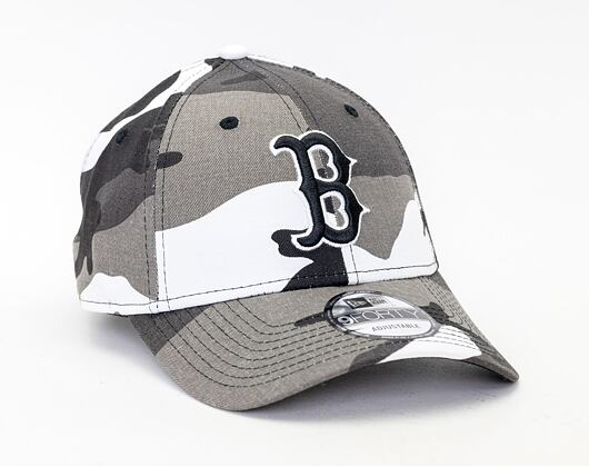 Kšiltovka New Era 9FORTY MLB All-Over Print Camo Boston Red Sox White