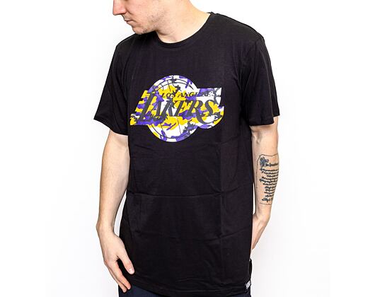 Triko New Era NBA Seasonal Infill Tee Los Angeles Lakers Black / Trp / Wdc