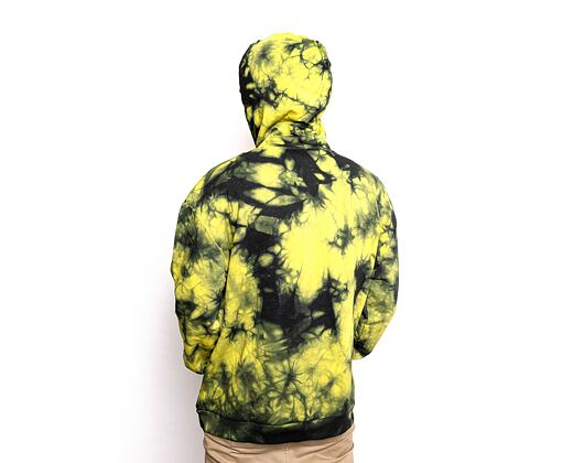 Mikina Karl Kani 6028812 KK Retro Tie Dye OS Hoodie Yellow/Black KM214-064-1