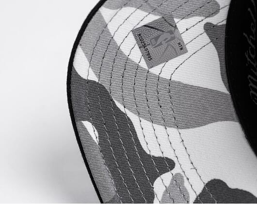 Kšiltovka Mitchell & Ness Los Angeles Lakers Urban Camo Redline Stretch Snapback Black