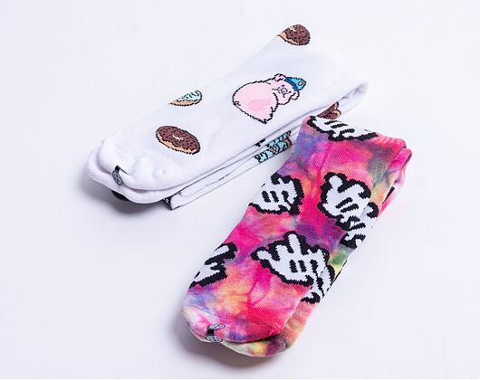 Ponožky HUF Feed Time Sock White