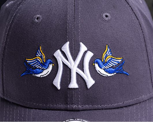Kšiltovka New Era 9FORTY MLB Hirundo Tattoo New York Yankees Grey