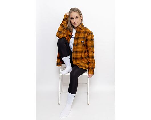 Košile Dickies Evansville Ls Pumpkin Spice