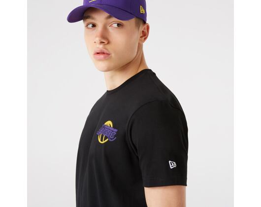 Triko New Era NBA Neon Tee Los Angeles Lakers Black
