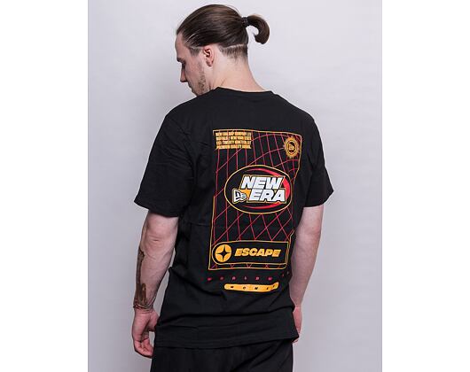 Triko New Era Contemporary Graphic Tee Black