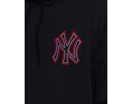 Mikina New Era MLB Chain Stitch Pull Over Hoody New York Yankees Black