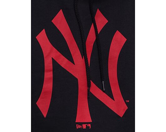 Mikina New Era MLB Seasonal Team Logo Hoody New York Yankees Black / Red