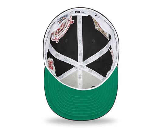 Kšiltovka New Era 59FIFTY Cooperstown Multi WS Patch Cincinnati Reds Fitted Black