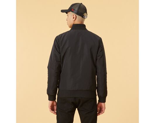 Bunda New Era NBA Team Logo Bomber Chicago Bulls Black / Red