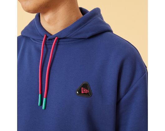Mikina New Era Patch Oversized Hoody Muave Blue