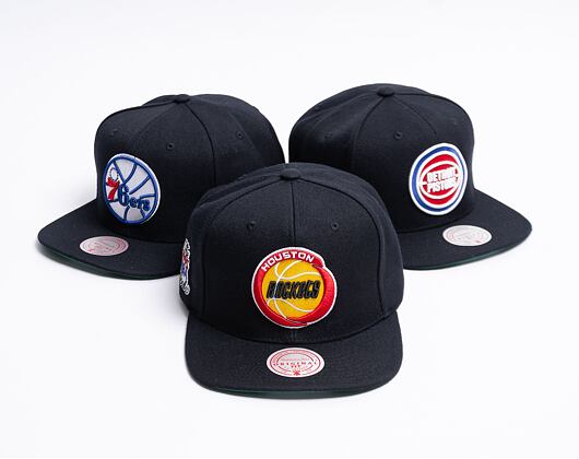 Kšiltovka Mitchell & Ness Top Spot Snapback HWC Houston Rockets Black