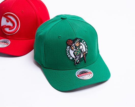 Kšiltovka Mitchell & Ness Team Ground 2.0 Stretch Snapback Boston Celtics Green