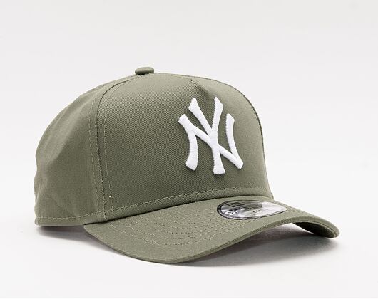 Dětská kšiltovka New Era 9FORTY Kids A-Frame Color Essential New York Yankees Snapback New Olive