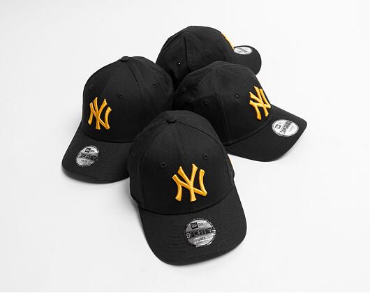 Dětská kšiltovka New Era 9FORTY Kids League Essential New York Yankees Strapback Black/RGD
