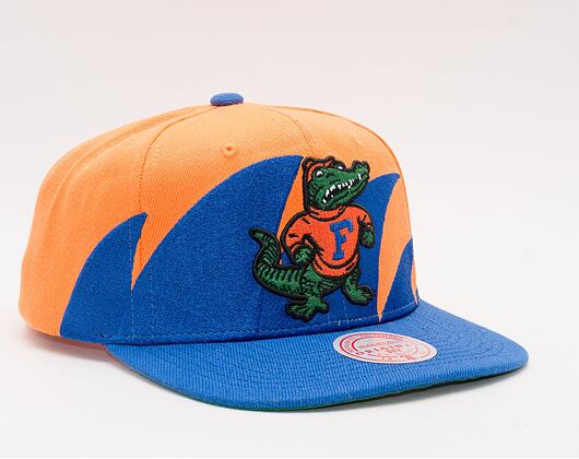 Kšiltovka Mitchell & Ness Sharktooth Snapback University Of Florida Orange/Royal