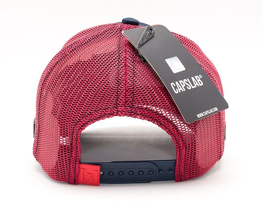 Kšiltovka Capslab - Trucker Looney Tunes - Bugs Bunny v.4 Trucker - Navy / Red