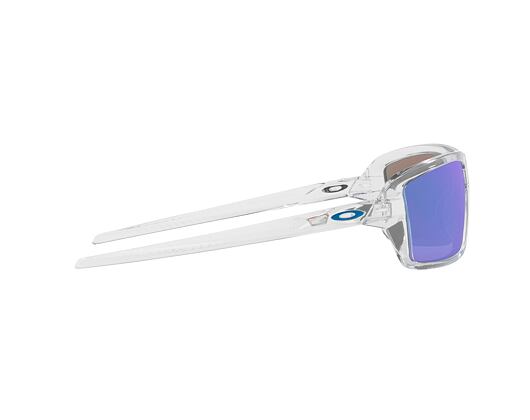 Sluneční brýle Oakley Cables - Polished Clear / Prizm Sapphire Polarized - OO9129-563