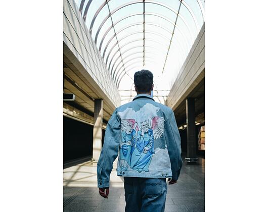 Bunda Rip N Dip Heaven & Hell Denim Jacket Light Wash RND9001