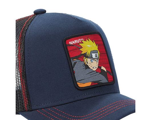 Kšiltovka Capslab Naruto - Uzumaki Naruto v.3 Trucker Navy / Black