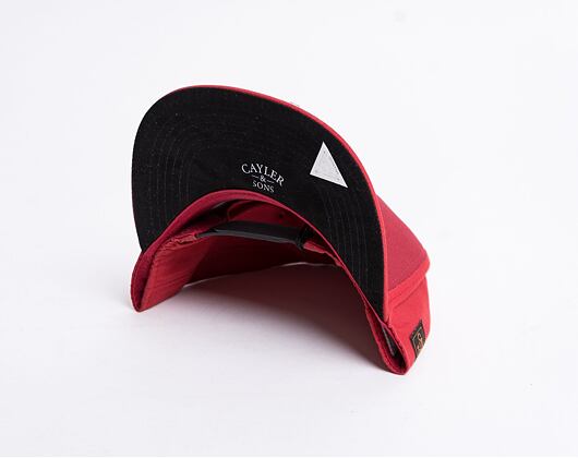Kšiltovka Cayler & Sons White Label Drop Out Red/Orange Snapback