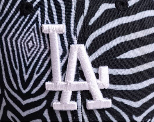 Dámská kšiltovka New Era 9FORTY Womens MLB Animal Print Los Angeles Dodgers Strapback Zebra
