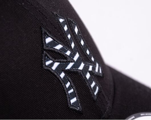 Kšiltovka New Era 9FORTY MLB Infill New York Yankees Strapback Black/Zebra