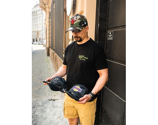 Kšiltovka New Era 9FORTY NBA Camo Los Angeles Lakers Strapback Moonland Camo
