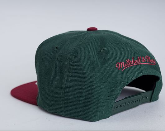 Kšiltovka Mitchell & Ness Seattle Supersonics Team 2 Tone 2.0 Snapback HWC Green / Red