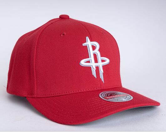 Kšiltovka Mitchell & Ness Houston Rockets Team Ground 2.0 Stretch Snapback Red