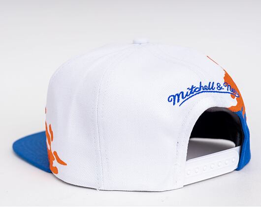 Kšiltovka Mitchell & Ness Paintbrush Snapback HWC New York Knicks White / Royal