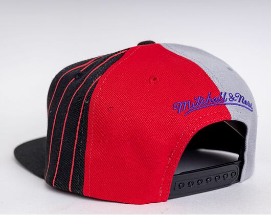 Kšiltovka Mitchell & Ness What The Pinstripe Toronto Raptors Black