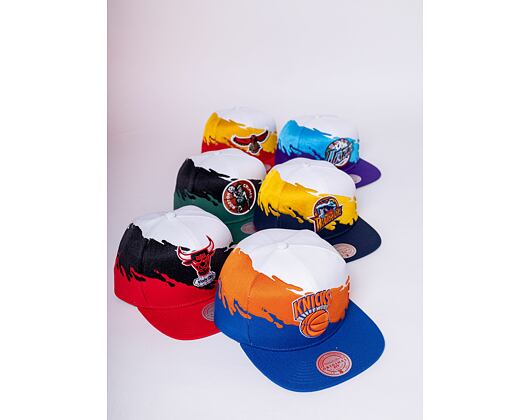 Kšiltovka Mitchell & Ness Paintbrush Snapback HWC Boston Celtics White / Green