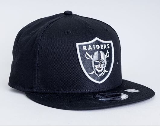 Kšiltovka New Era 9FIFTY NFL Black & White Las Vegas Raiders Snapback Black/Team Color