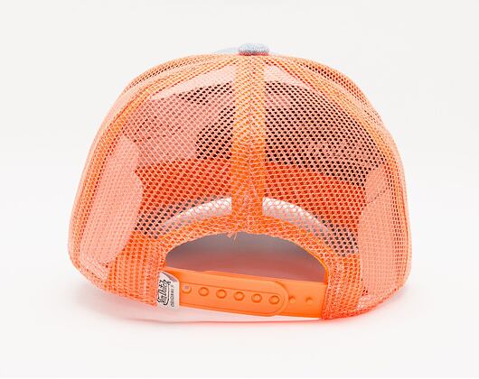 Kšiltovka Von Dutch Russel Trucker Denim Blue/Orange