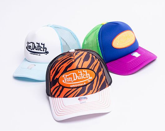 Kšiltovka Von Dutch Tampa Trucker Foam Tiger/Black