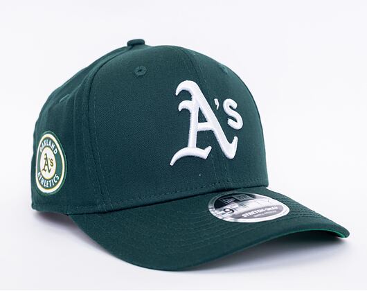 Kšiltovka New Era MLB 9FIFTY Stretch-Snap Team Color Oakland Athletics Snapback Dark Green