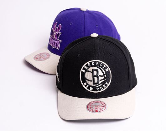 Kšiltovka Mitchell & Ness Off Team Snapback Brooklyn Nets Black