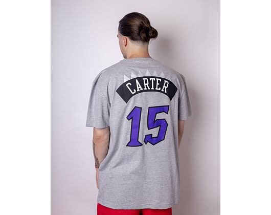 Triko Mitchell & Ness INTL972 Toronto Raptors Vince Carter 15 Grey
