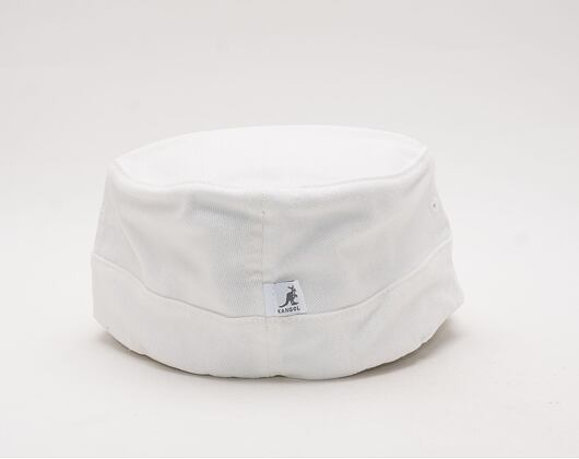 Kšiltovka Kangol - Cotton Twill Army Cap - White