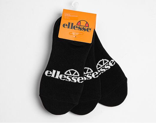 Ponožky Ellesse Core Frimo 3 Pack No Show Socks Black