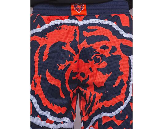 Kraťasy Mitchell & Ness NFL Jumbotron 2.0 Shorts Chicago Bears Navy / Orange