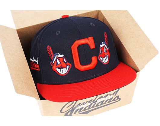 New Era × Adam Wave 59FIFTY MLB “Banned” Cleveland Indians Fitted