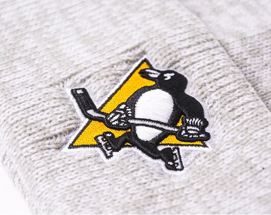 Kulich '47 Brand NHL Pittsburgh Penguins Brain Freeze '47 Cuff Knit Grey