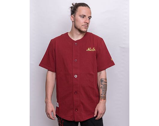 Triko New Era Premium Jersey Red / Yellow