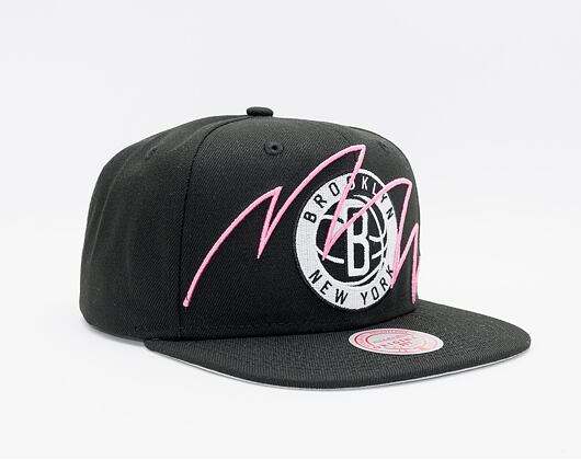 Kšiltovka Mitchell & Ness Shark Bite Snapback Brooklyn Nets Black